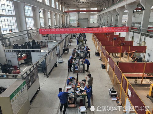 2022昆明市职业技能竞赛机械类赛项盛大开赛